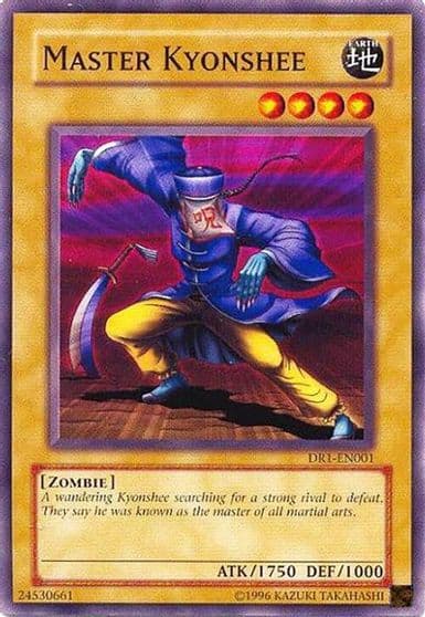Master Kyonshee Dark Revelation Volume 1 Yu-Gi-Oh! card