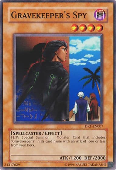 Gravekeepers Spy Dark Revelation Volume 1 Yu-Gi-Oh! card