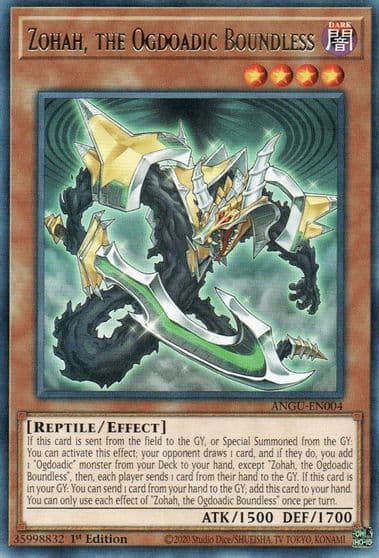 Zohah the Ogdoadic Boundless Ancient Guardians Yu-Gi-Oh! card