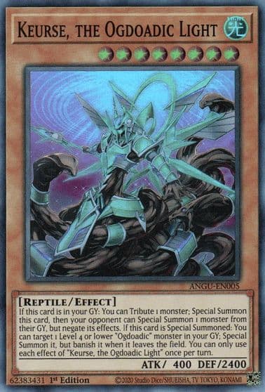 Keurse the Ogdoadic Light Ancient Guardians Yu-Gi-Oh! card