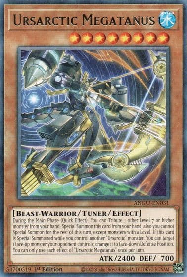 Ursarctic Megatanus Ancient Guardians Yu-Gi-Oh! card