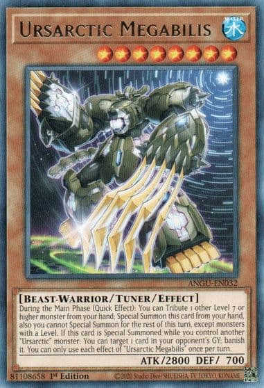 Ursarctic Megabilis Ancient Guardians Yu-Gi-Oh! card