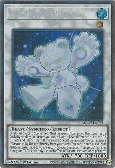 Ursarctic Polari CR Ancient Guardians Yu-Gi-Oh! card