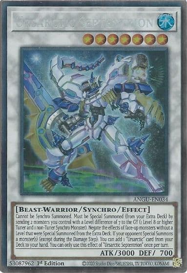 Ursarctic Septentrion CR Ancient Guardians Yu-Gi-Oh! card