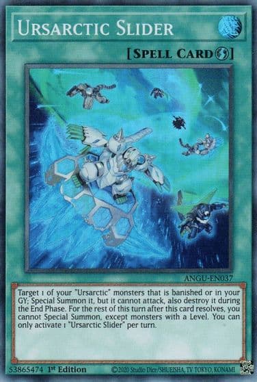 Ursarctic Slider Ancient Guardians Yu-Gi-Oh! card
