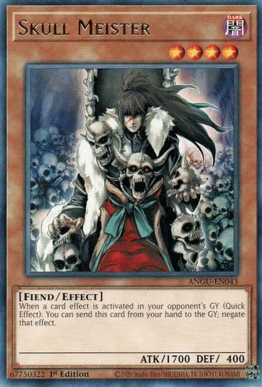 Skull Meister Ancient Guardians Yu-Gi-Oh! card