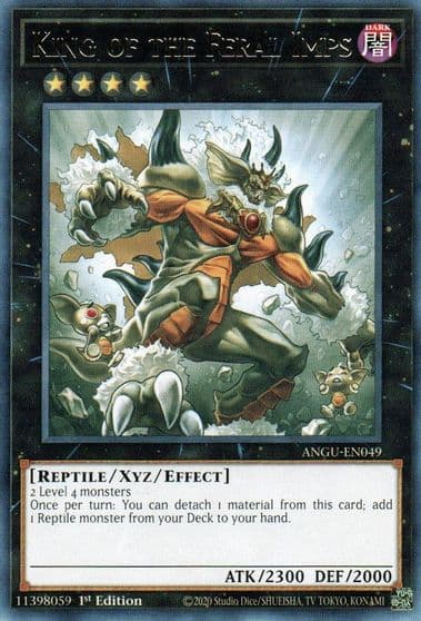 King of the Feral Imps Ancient Guardians Yu-Gi-Oh! card