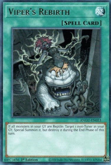 Vipers Rebirth Ancient Guardians Yu-Gi-Oh! card