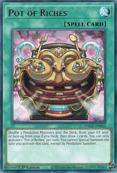 Pot of Riches Ancient Guardians Yu-Gi-Oh! card