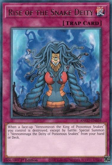 Rise of the Snake Deity Ancient Guardians Yu-Gi-Oh! card