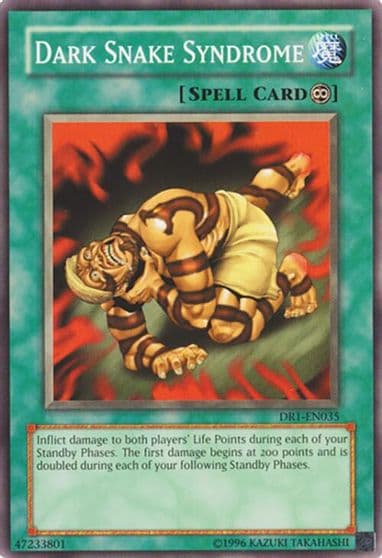 Dark Snake Syndrome Dark Revelation Volume 1 Yu-Gi-Oh! card