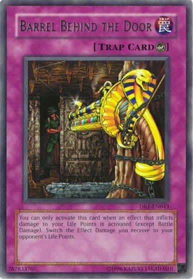 Barrel Behind the Door Dark Revelation Volume 1 Yu-Gi-Oh! card