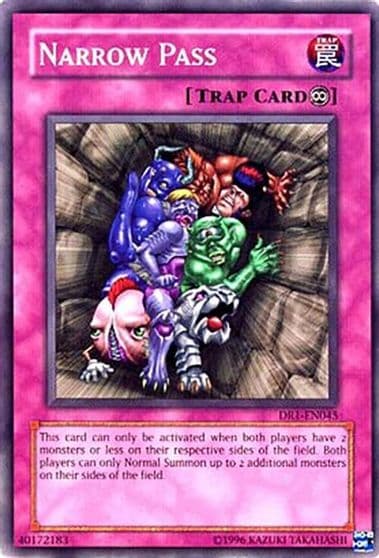 Narrow Pass Dark Revelation Volume 1 Yu-Gi-Oh! card