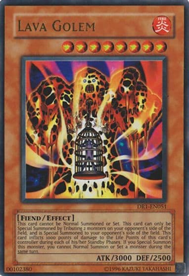 Lava Golem Dark Revelation Volume 1 Yu-Gi-Oh! card