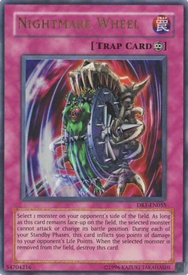 Nightmare Wheel Dark Revelation Volume 1 Yu-Gi-Oh! card
