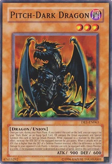 Pitch Dark Dragon Dark Revelation Volume 1 Yu-Gi-Oh! card