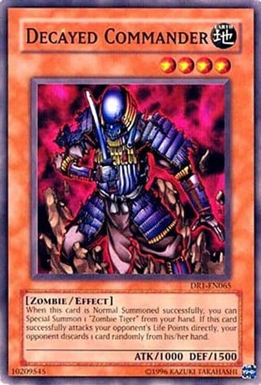 Decayed Commander Dark Revelation Volume 1 Yu-Gi-Oh! card