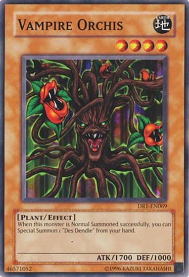 Vampire Orchis Dark Revelation Volume 1 Yu-Gi-Oh! card