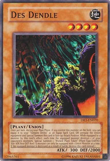 Des Dendle Dark Revelation Volume 1 Yu-Gi-Oh! card