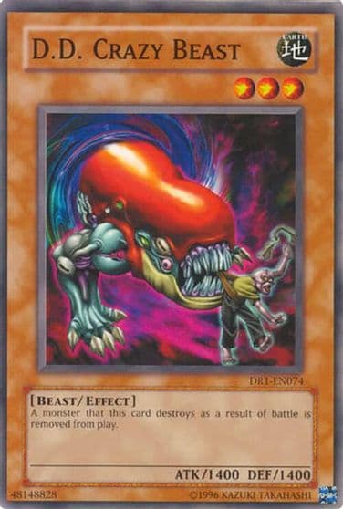 DD Crazy Beast Dark Revelation Volume 1 Yu-Gi-Oh! card