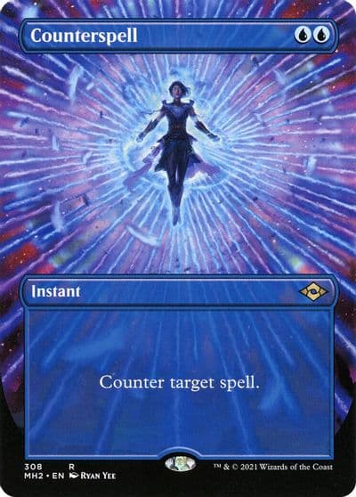 Counterspell Borderless Modern Horizons 2 Magic card