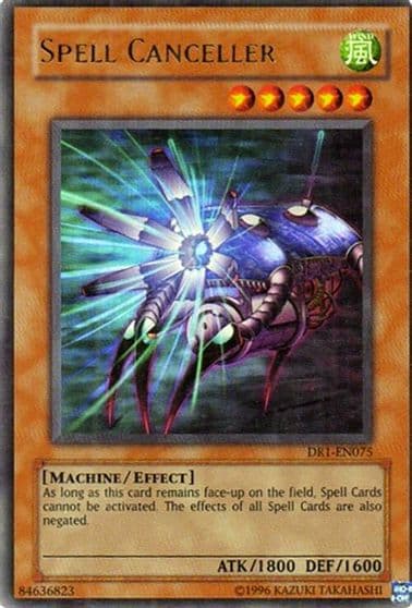 Spell Canceller Dark Revelation Volume 1 Yu-Gi-Oh! card