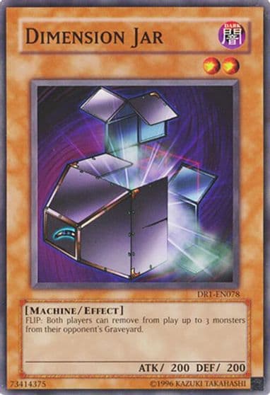 Dimension Jar Dark Revelation Volume 1 Yu-Gi-Oh! card