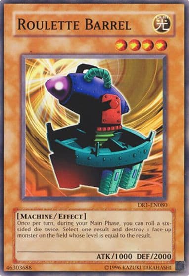 Roulette Barrel Dark Revelation Volume 1 Yu-Gi-Oh! card