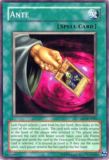 Ante Dark Revelation Volume 1 Yu-Gi-Oh! card