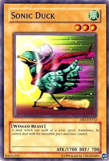Sonic Duck Dark Revelation Volume 1 Yu-Gi-Oh! card