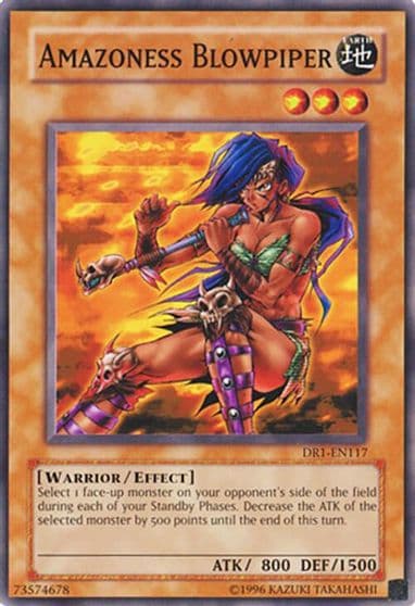Amazoness Blowpiper Dark Revelation Volume 1 Yu-Gi-Oh! card
