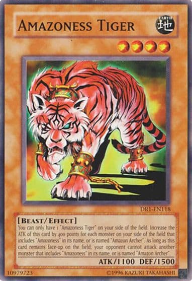Amazoness Tiger Dark Revelation Volume 1 Yu-Gi-Oh! card