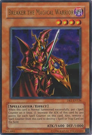 Breaker the Magical Warrior Dark Revelation Volume 1 Yu-Gi-Oh! card