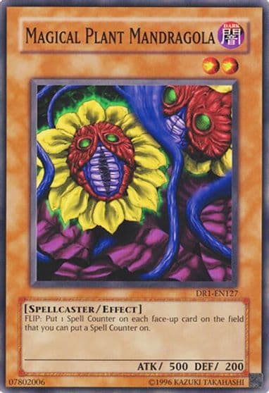 Magical Plant Mandragola Dark Revelation Volume 1 Yu-Gi-Oh! card