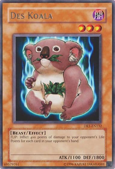 Des Koala Dark Revelation Volume 1 Yu-Gi-Oh! card