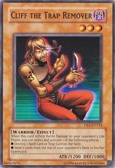 Cliff the Trap Remover Dark Revelation Volume 1 Yu-Gi-Oh! card