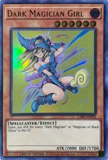 Dark Magician Girl 2021 The Lost Art Promotion Yu-Gi-Oh! card