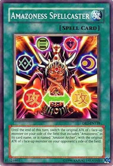 Amazoness Spellcaster Dark Revelation Volume 1 Yu-Gi-Oh! card