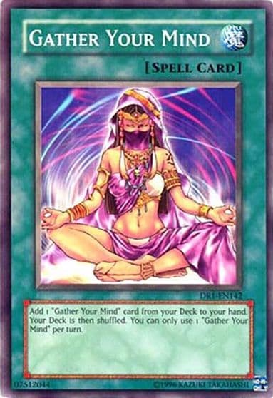 Gather Your Mind Dark Revelation Volume 1 Yu-Gi-Oh! card