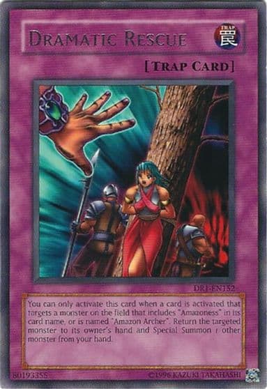 Dramatic Rescue Dark Revelation Volume 1 Yu-Gi-Oh! card
