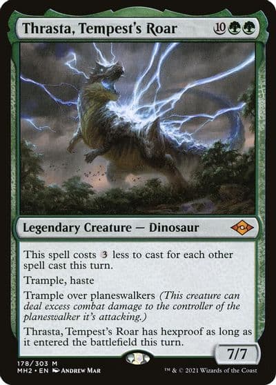 Thrasta Tempests Roar Modern Horizons 2 Magic card