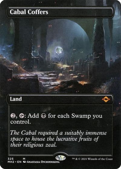 Cabal Coffers Borderless Modern Horizons 2 Magic card