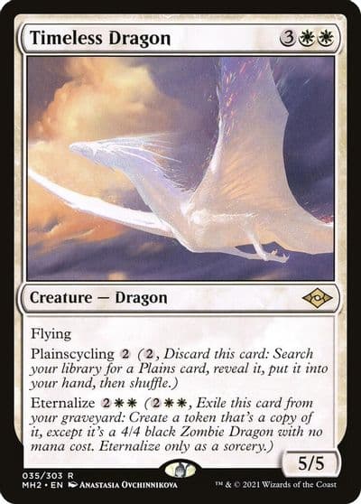 Timeless Dragon Modern Horizons 2 Magic card