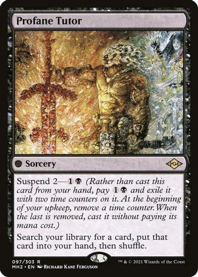 Profane Tutor Modern Horizons 2 Magic card