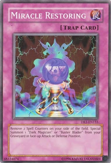 Miracle Restoring Dark Revelation Volume 1 Yu-Gi-Oh! card