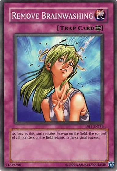 Remove Brainwashing Dark Revelation Volume 1 Yu-Gi-Oh! card