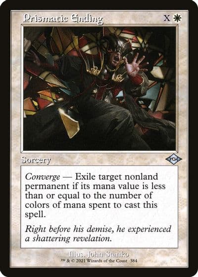 Prismatic Ending Retro Frame Modern Horizons 2 Magic card