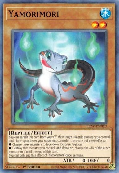Yamorimori Lightning Overdrive Yu-Gi-Oh! card