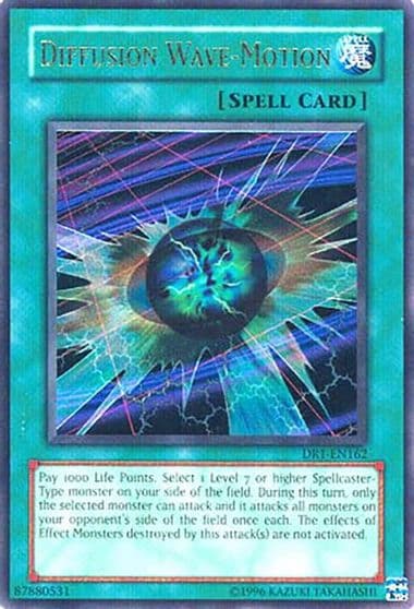 Diffusion Wave Motion Dark Revelation Volume 1 Yu-Gi-Oh! card