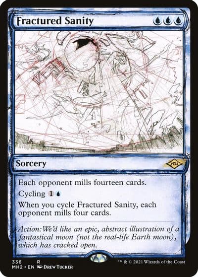 Fractured Sanity Showcase Modern Horizons 2 Magic card